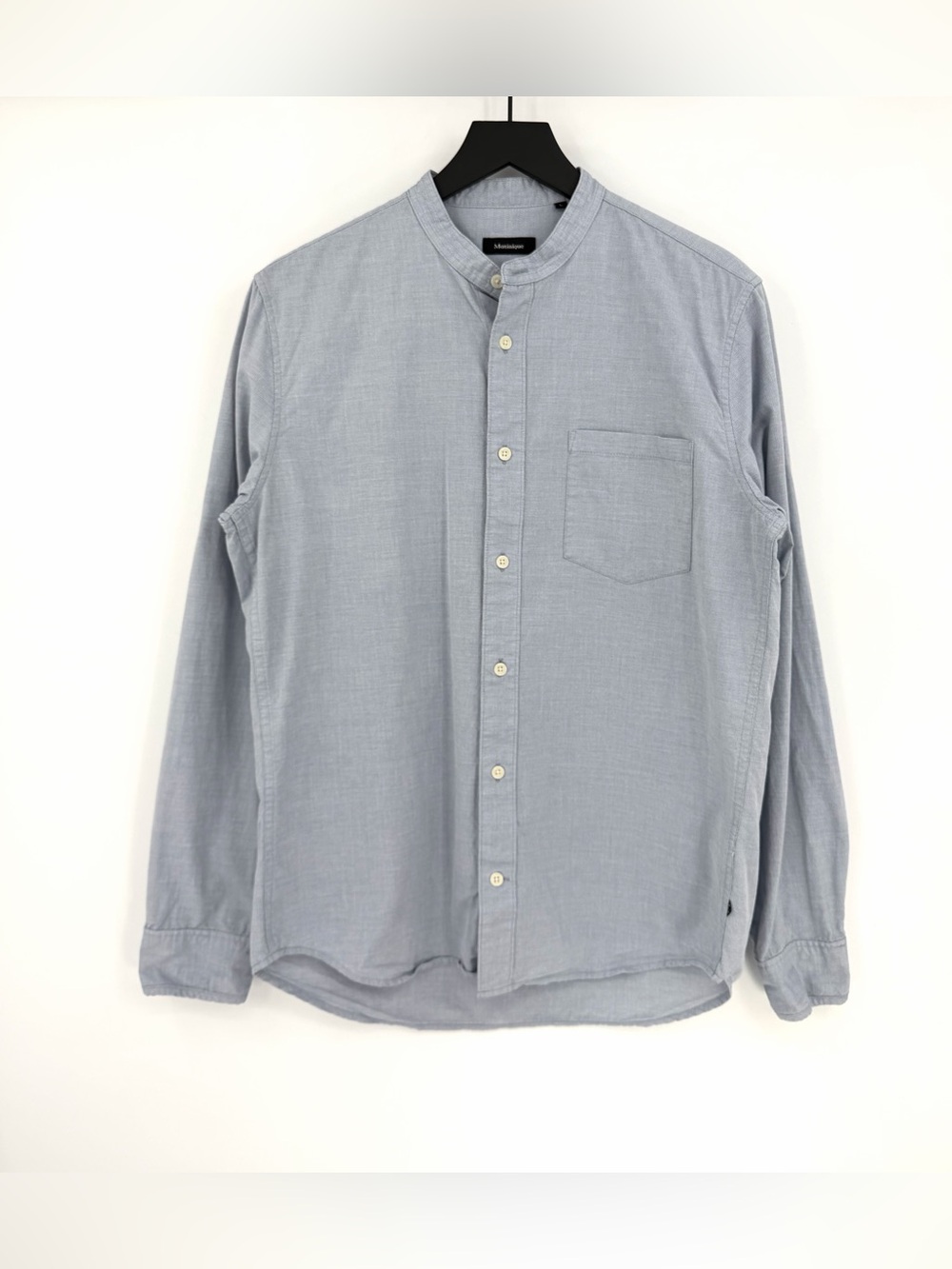 MATINIQUE Trostol Casual Button Down Shirt Light Blue L